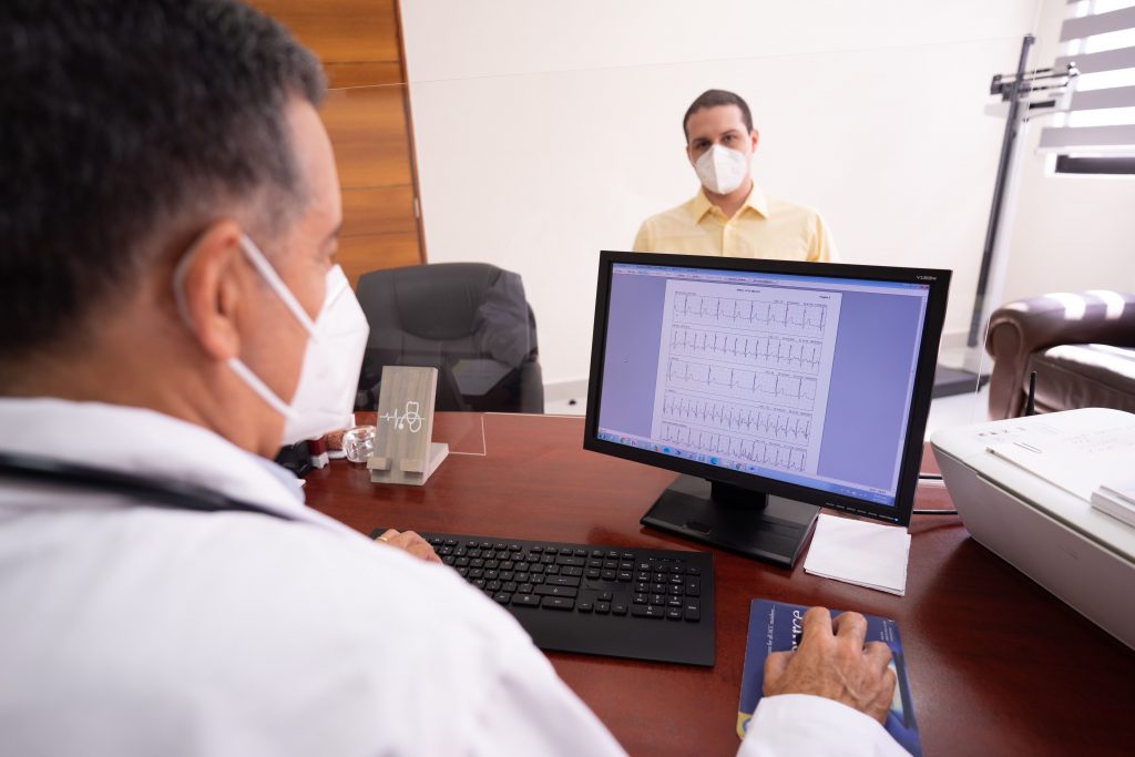 Médico y paciente