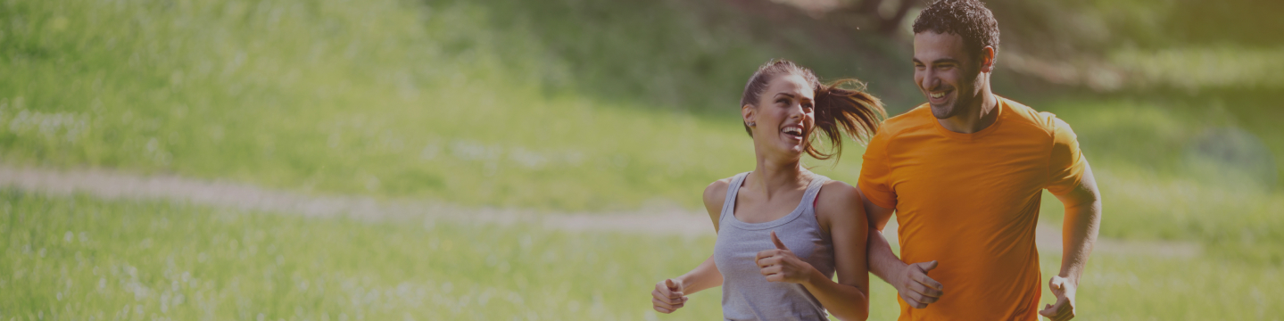 pareja corriendo 