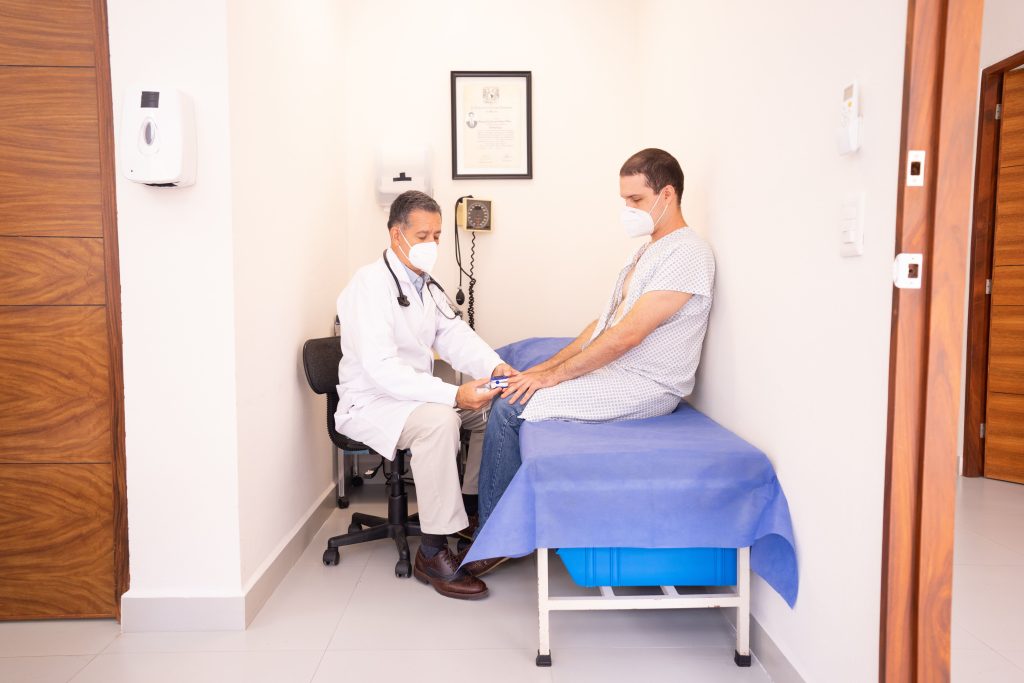 doctor y paciente