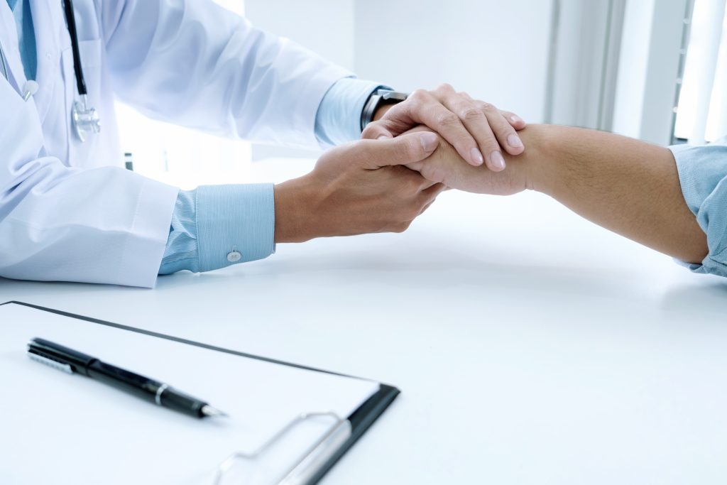 doctor y paciente