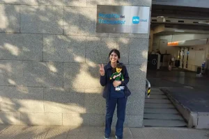 Valeria en Hospital del Trabajador